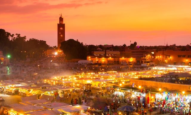 Marrakech @ credit Depositphotos