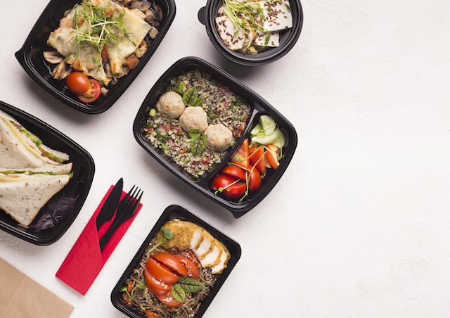 Livraison de repas @Depositphotos