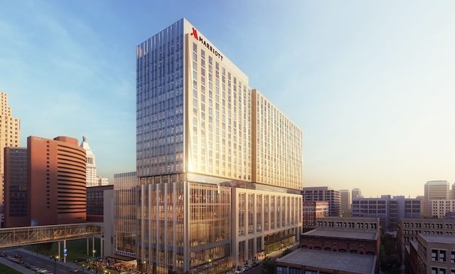 Marriott Hotels as the hotel partner for the new Cincinnati Convention Headquarters @ credit Portman
