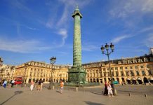 Livraison 2027, Paris | Le Renaissance Vendôme + le Royal Saint-Honoré « en mode fusion » pour renaître sous une enseigne du groupe Marriott Paris, Place Vendôme @ credit depositphotos