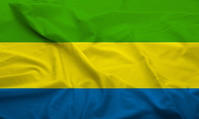Drapeau du Gabon @ credit Depositphotos