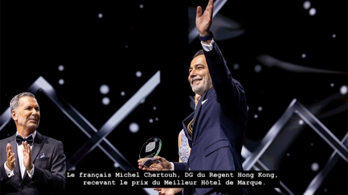 Virtuoso Global Awards 2025 | Virtuoso sacre Regent Hotels avec deux Global Awards, Claudio Meli (The Place Firenze), hôtelier de l’année Michel Chertouh @ credit IHG
