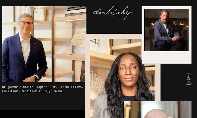 Nominations chez Mandarin Oriental @ credits linkedin