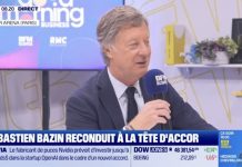 Stratégie ⇨ 2028 | Sébastien Bazin : « Simplifier encore le groupe,(…), accélérer notre croissance, (…), qu’on sorte complètement de l’immobilier(…), préparer les talents » @ capture BFM Business