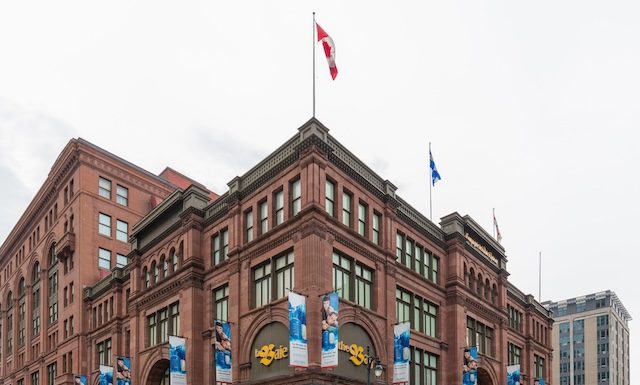 Henry Morgan Building, Montreal, Canada, ancien magasion de la baie d'Hudson @ credit Wikipedia commons