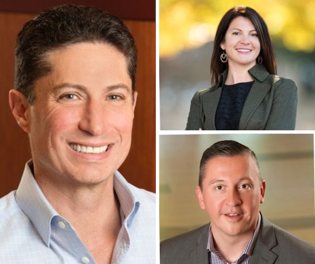 de gauche à droite, Rob Mangiarelli, Kimberly Furlong et Lars Schrader@ credits linkedin