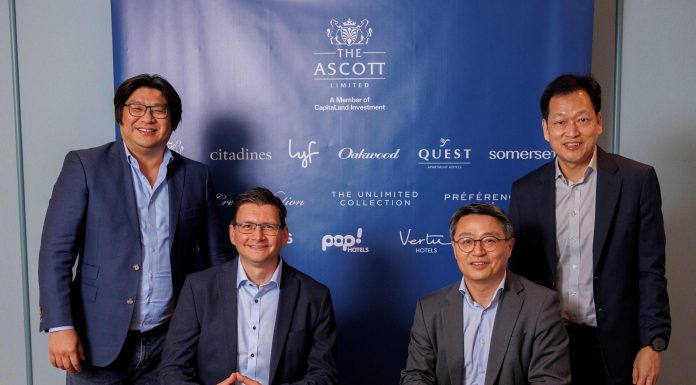 The Ascott Limited has strengthened its partnership with VIE Trust Real Estate Group by signing five new properties in Vienna. This milestone adds over 750 units across multiple Ascott brands to its growing portfolio in the Austrian capital.