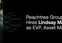 USA | Peachtree Group recrute l’hôtelier Lindsay Monge au poste d’Executive Vice President, Asset Management Lindsay Monge - New Hire @ credit Peachtree Group