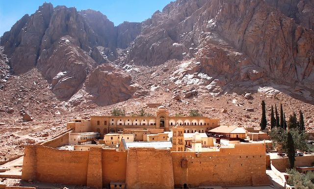 Monastery of St. Catherine in Egypt, Sinai mountains