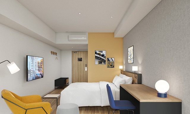 Guest Room at City Express by Marriott Osaka Namba South