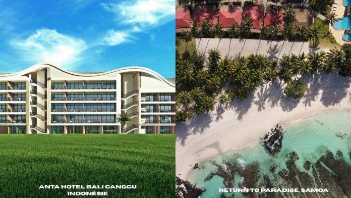 Asie-Pacifique | Radisson Hotel Group renforce son portefeuille avec Return to Paradise Samoa et ANTA Hotel Bali Canggu @ Anta Hotel Bali Canggu & Return to Paradise Resort Samoa