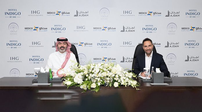 Abdulwahhab Abed, CEO SEDCO Capitale et Haitham Mattar, IHG
