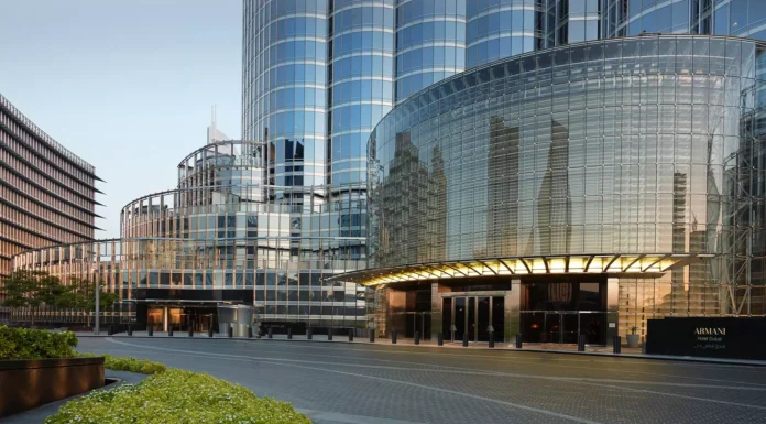 Armani Hotel Dubai -Entrance
