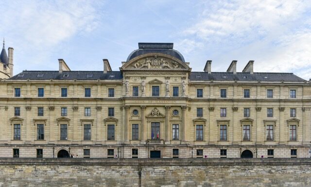 Court of Cassation building in Paris, France.