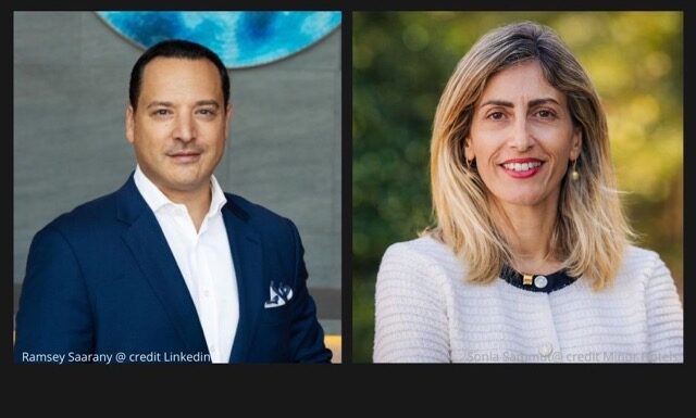 Ramsey Saarany, Sonia Sammut @ credits Linkedin & Minor Hotels