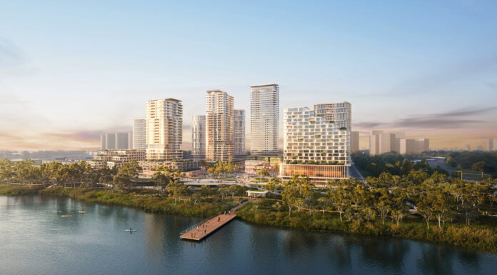 Burswood Point, Home to the Upcoming Anantara Perth Hotel (Rendering)