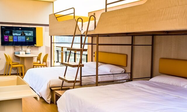 A model family room at the newly announced Hanting Inn.