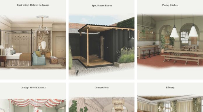 Ickworth Refurbishment Sketches @ credit LFH