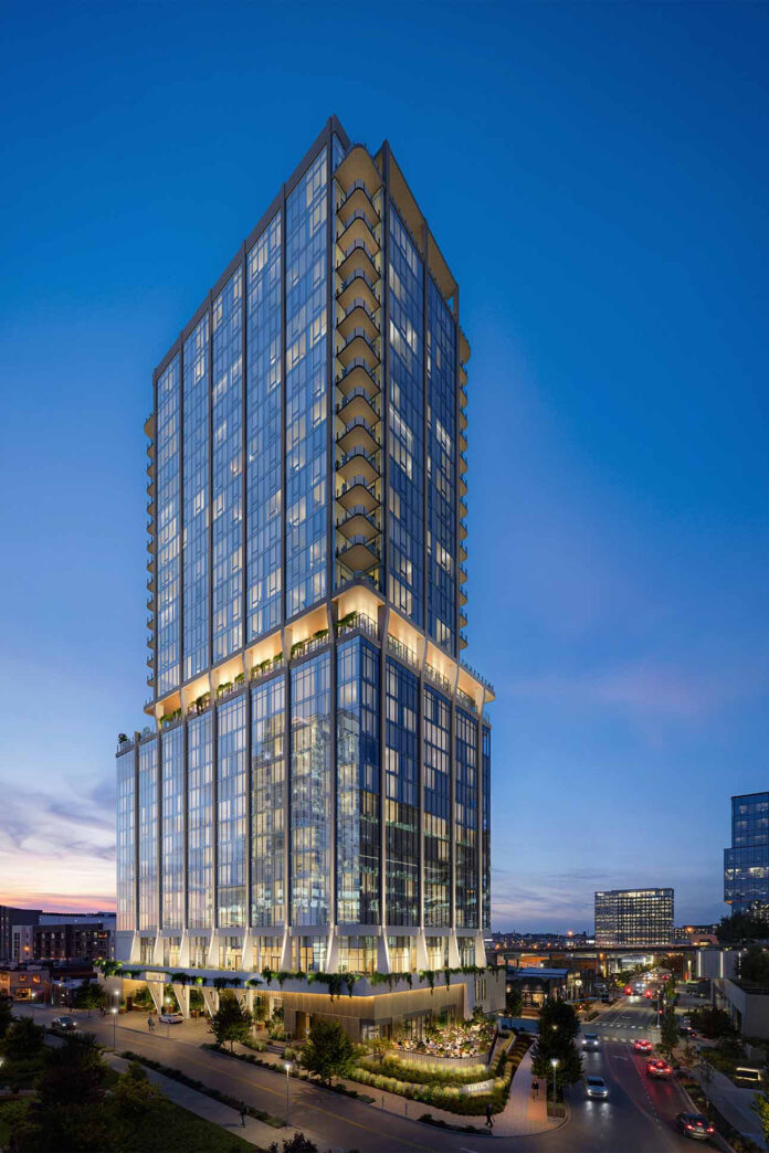 Nashville EDITION Hotel & Residences. Photo Credit: INC Architecture & Design