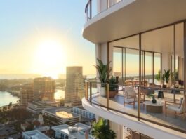 Monde | Branded Residences : quand l’hôtellerie réinvente la propriété Banyan Tree Residences West Palm Beach - Hover Great Room @ credit Banyan Group