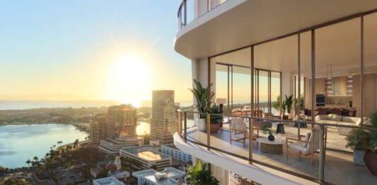 Monde | Branded Residences : quand l’hôtellerie réinvente la propriété Banyan Tree Residences West Palm Beach - Hover Great Room @ credit Banyan Group