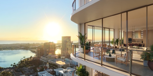 Banyan Tree Residences West Palm Beach - Hover Great Room @ credit Banyan Group