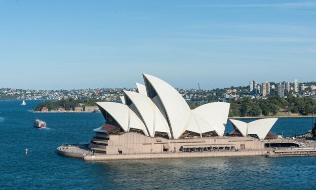 Sydney Harbour and Opera House. Cityscape. Australia