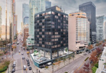 2029, Vancouver | L’Hôtel Le Germain Vancouver primé avant même son ouverture : un CoStar Impact Award pour le projet du 1111 W. Hastings Germain Vancouver @ credit Germain Hotels