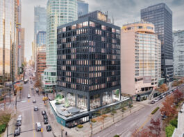 2029, Vancouver | L’Hôtel Le Germain Vancouver primé avant même son ouverture : un CoStar Impact Award pour le projet du 1111 W. Hastings Germain Vancouver @ credit Germain Hotels