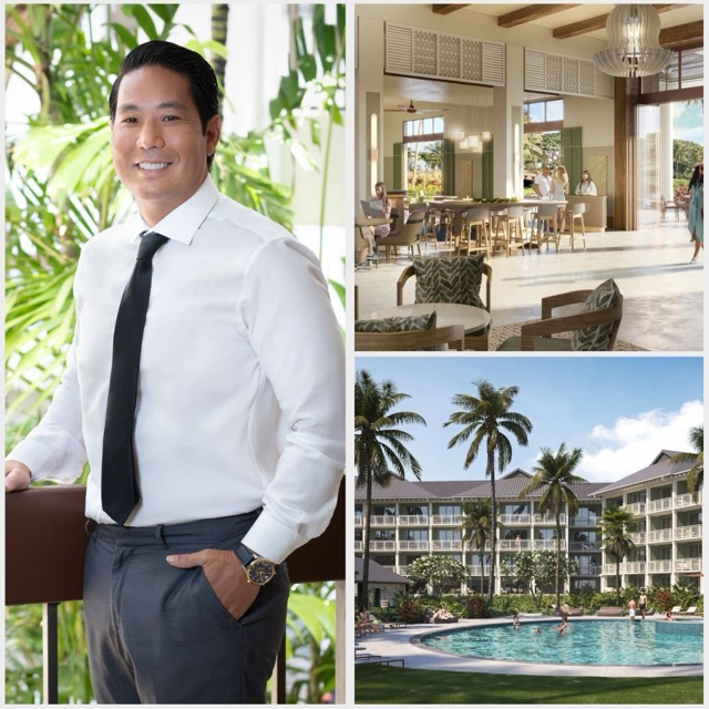 Jon Itoga & illustrations Hale Hōkūala Kauaʻi @ credit Hilton