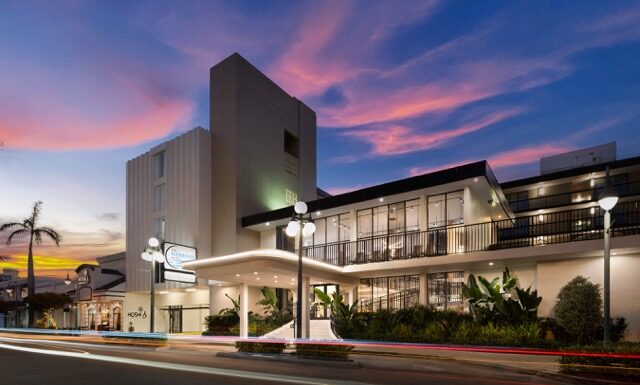 The Harrison Hotel Exterior @ credit Choice Hotels