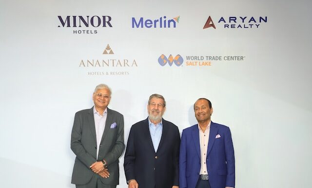 Sanjay Saraf, William E. Heinecke and Sushil Mohta @ credit Minor Hotels