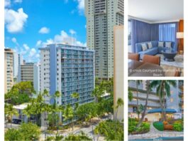 USA | À Honolulu, Courtyard by Marriott Waikiki Beach : une transformation grand format pour l’icône de Waikīkī @ credit Courtyard by Marriott Waikiki Beach
