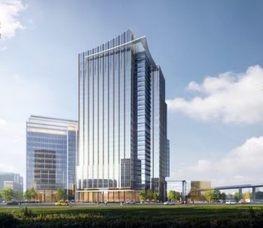 2029, Chine | Langham Hospitality Group va ouvrir un hôtel de luxe à Jinan, la « ville des sources » @ credit Artist’s impression of The Langham, Jinan