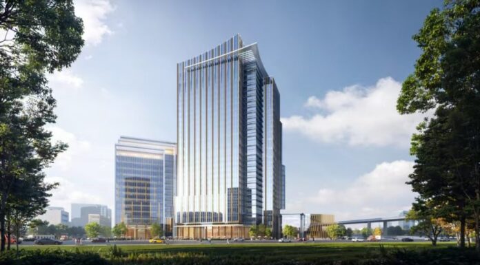 @ credit Artist’s impression of The Langham, Jinan
