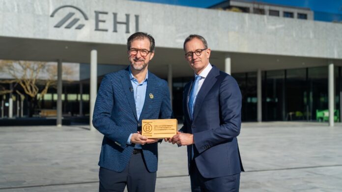 Jonathan Normand, CEO & Founder of B Lab Switzerland and Markus Venzin, CEO of EHL © 2026 EHL