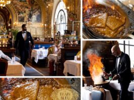 Gare de Lyon, Paris | Le Train Bleu s’associe à Maison Rostang : deux mythes français réinventent la cuisine de Buffet de Gare @ credit Le Train Bleu