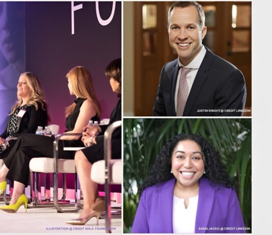 USA | FORWARD/26 : l’AHLA Foundation distingue Sarai Jacko et Justin Knight pour leur engagement en faveur du leadership féminin @ credits AHLA Foundation & linkedin