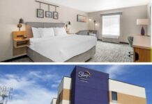 Branding & concept, USA | Sleep Inn by Choice Hotels dévoile son nouveau prototype Scenic Dreams avec des ouvertures au Tennessee, Nevada et Pennsylvanie