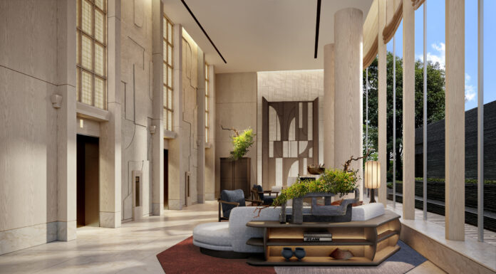 Lobby Hotel Tokyo at Marunouchi @ credit Four Seasons