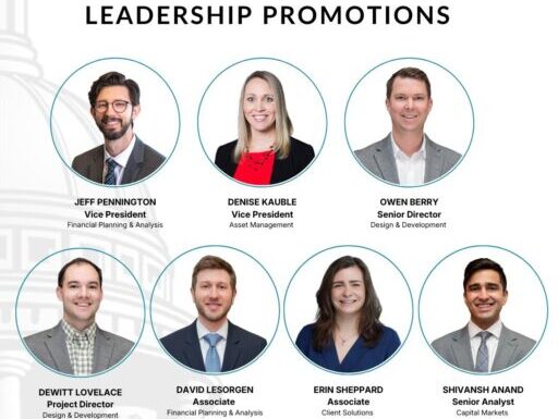 Noble is pleased to announce the promotion of seven professionals across its asset management, design and development, capital markets, and client solutions teams, reflecting the deliberate talent architecture behind a platform built to compound value across cycles through the depth, discipline, and continuity of its people.