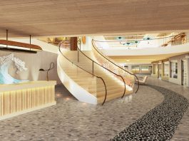 Hawai, USA | Outrigger Waikīkī Beach Resort lance une rénovation à … 100 M $ ! Outrigger-Stair-Entry-Floor-Revision02-scaled