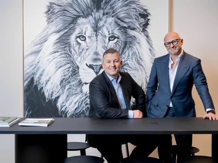 Robert Salter and Paul Salter, who lead Salter Brothers, an investment group. Picture: Kane Multimedia