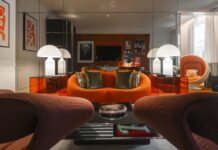 At a glance ! | Le Sofitel London St James achève sa transformation avec deux suites signature 70′ signées Pierre-Yves Rochon Sofitel_Living_Room @ credit Sofitel London St James