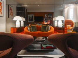 At a glance ! | Le Sofitel London St James achève sa transformation avec deux suites signature 70′ signées Pierre-Yves Rochon Sofitel_Living_Room @ credit Sofitel London St James