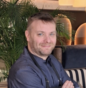 Le chef Antoine Pelé @ credit Grand Hôtel de Courtoisville