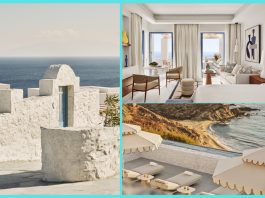 Grèce | Four Seasons Hotel Mykonos ouvrira ses portes en juin 2026 sur la côte sud de Mykonos @ credit Four Seasons Hotel Mykonos