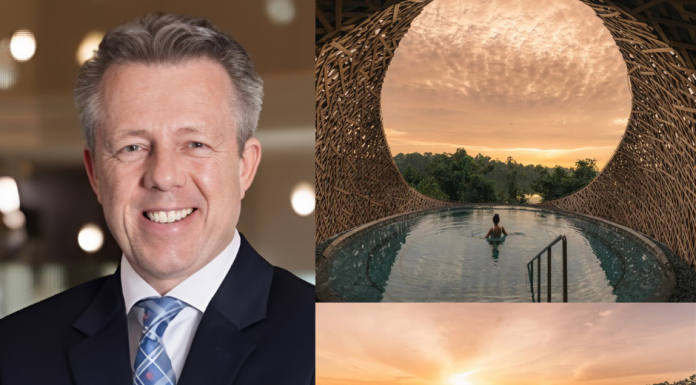 Michel Scheffers @ credit linkedin & Illlustrations @ Mandai Rainforest Resort by Banyan Tree