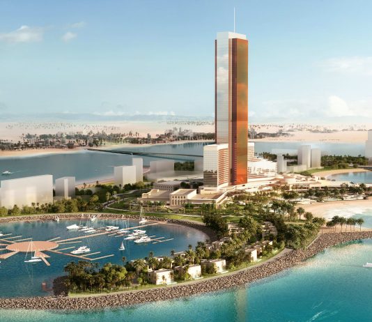 EAU, Wynn Al Marjan Island | Le méga resort de 5,4 milliards de dollars confronté aux tensions régionales @ credit Wynn Al Marjan Island
