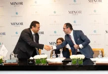 Égypte, Mai 2030 | Minor Hotels signe l’Anantara Somabay Resort & Residences sur la mer Rouge Cérémonie de signature Anantara Somabay Resort & Residences @ credit Minor Hotels